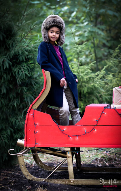 Mini sesja świateczna w Warszawie