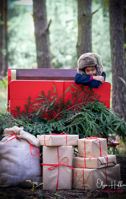 Mini sesja świateczna w Warszawie